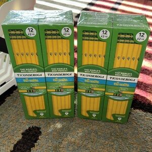 NEW Ticonderoga Tri-Write 144‎ Pack - 12 packs of 12